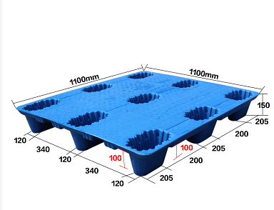 1111吹塑九脚托盘 1111吹塑九脚托盘