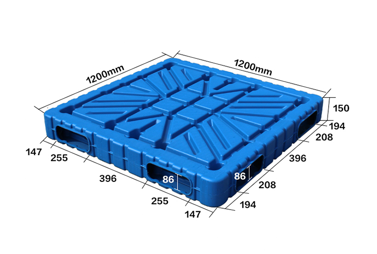 1212吹塑双面托盘